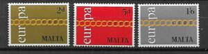 EUROPA CEPT MALTA MI.422-424**