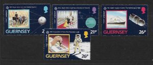 EUROPA CEPT GUERNSEY MI.518-521**