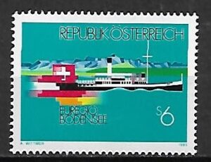 JEZIORO BODEŃSKIE AUSTRIA MI.2096** WSPÓLNE WYDANIE