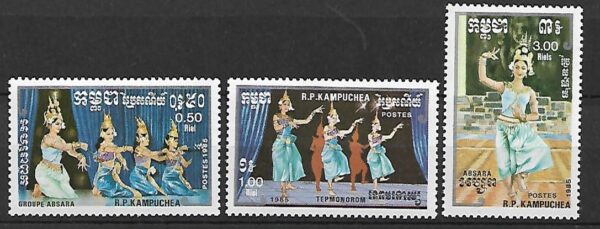 TANIEC KAMBODŻA MI.663-665**