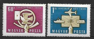 DZIEŃ ZNACZKA WĘGRY MI.1555-1556A**