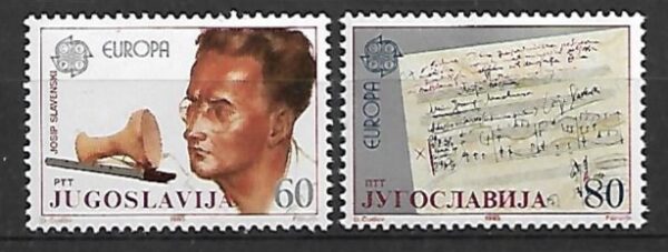 EUROPA CEPT JUGOSŁAWIA MI.2104-2105**