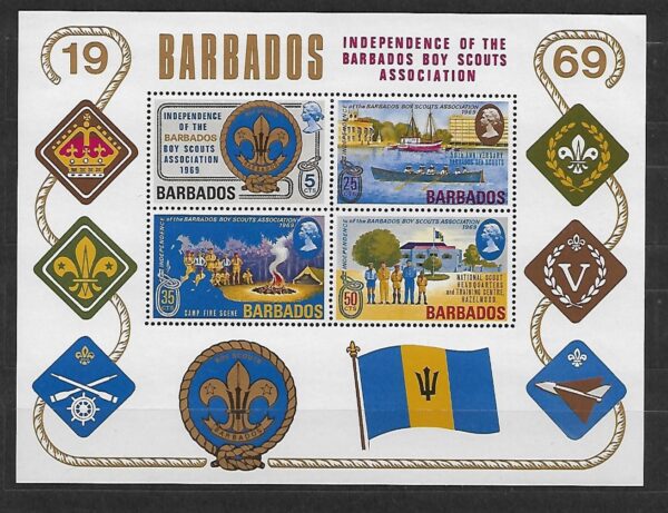 SKAUTING BARBADOS MI.BL.2**