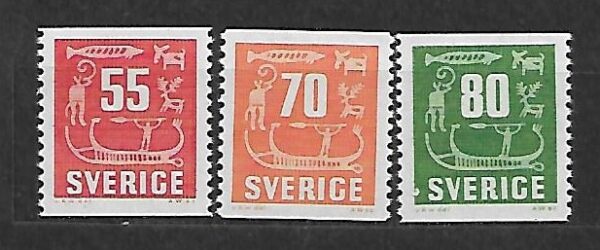 ROCZNICA SZWECJA MI.431-433**