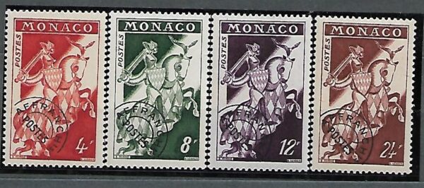 WOJSKO MONAKO MI.486-489**