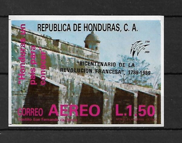 ROCZNICA HONDURAS MI.BL.43**