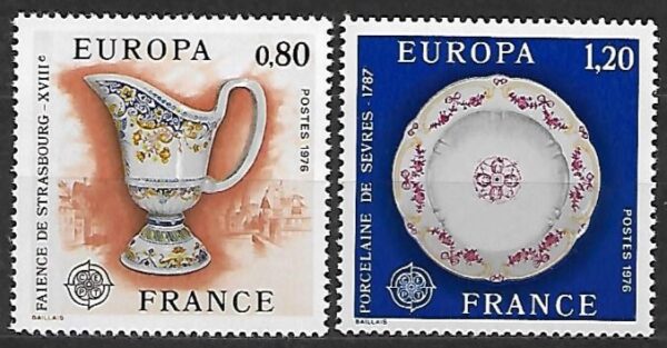 EUROPA CEPT FRANCJA MI.1961-1962**