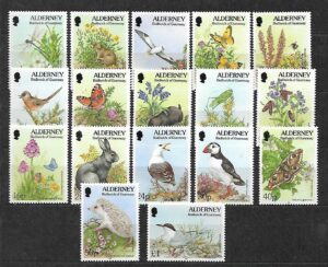 FLORA I FAUNA ALDERNEY MI.65-81**