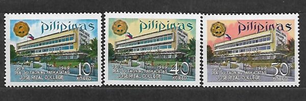 ARCHITEKTURA FILIPINY MI.879-881**
