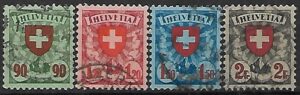 SZWAJCARIA MI.194-197