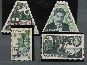 HISTORIA MONAKO MI.492-495**