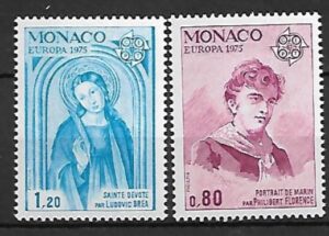 EUROPA CEPT MONAKO MI.1167-1168**