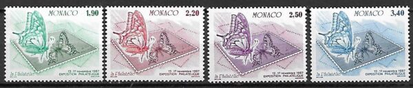 DZIEŃ ZNACZKA MONAKO MI.1814-1817**