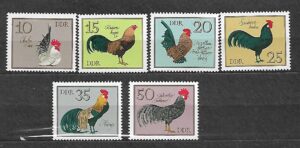 KOGUTY DDR MI.2394-2399**