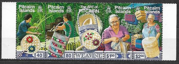RĘKODZIEŁO PITCAIRN MI.619-622**