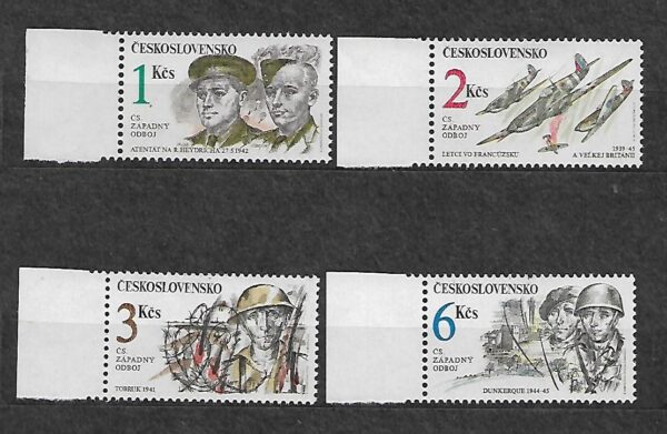 WOJSKO CZECHOSŁOWACJA MI.3116-3119**