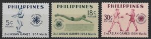 SPORT FILIPINY MI.581-583**