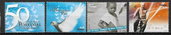 POKÓJ NA ŚWIECIE PORTUGALIA MI.2978-2981**