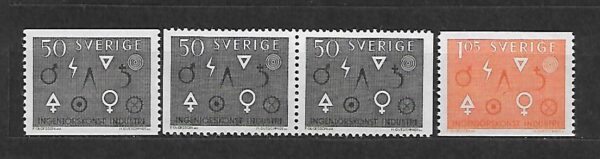SZTUKA SZWECJA MI.506-507A/D**