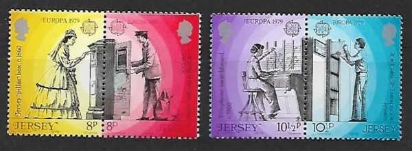 EUROPA CEPT JERSEY MI.192-195**