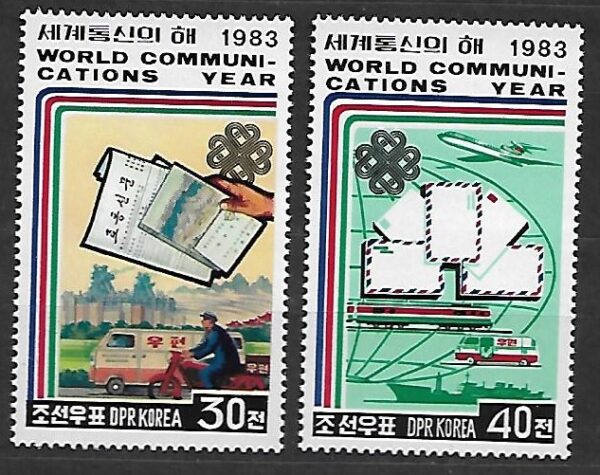 DZIEŃ ZNACZKA KOREA MI.2400-2401**