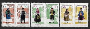 STROJE LUDOWE DDR MI.1214-1219**