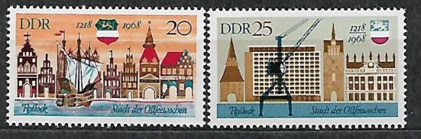 MARYNISTYKA DDR MI.1384-1385**