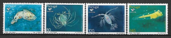 WYSTAWA EXPO PORTUGALIA MI.2218-2221**