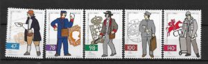 LISTONOSZ PORTUGALIA MI.2148-2152**