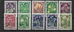 AUSTRIA MI.868-877 KASOWANY