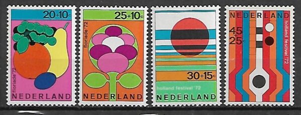 FESTIWAL HOLANDIA MI.983-986**