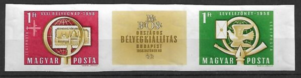 DZIEŃ ZNACZKA WĘGRY MI.1553-1554B**