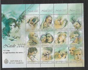 BOŻE NARODZENIE SAN MARINO MI.ARK.2050-2061**