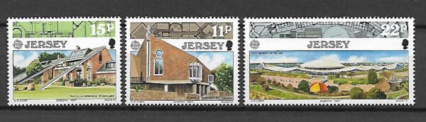 EUROPA CEPT JERSEY MI.405-407**