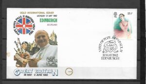 WIZYTA JANA PAWŁA II ANGLIA-EDINBURGH KOPERTA