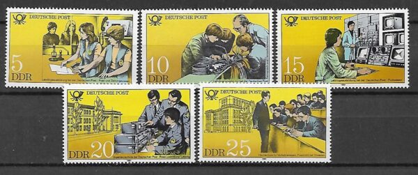 DZIEŃ ZNACZKA DDR MI.2583-2587**