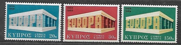 EUROPA CEPT CYPR MI.319-321**
