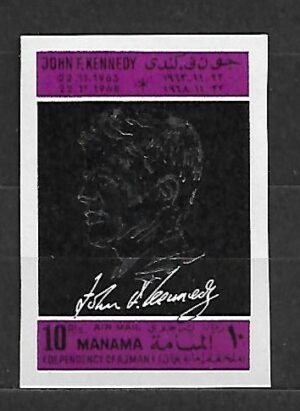 J.F.KENNEDY MANAMA MI.113B**