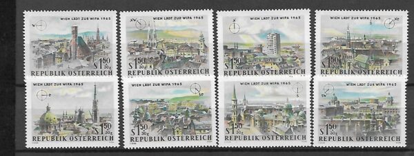 ARCHITEKTURA AUSTRIA MI.1164-1171**