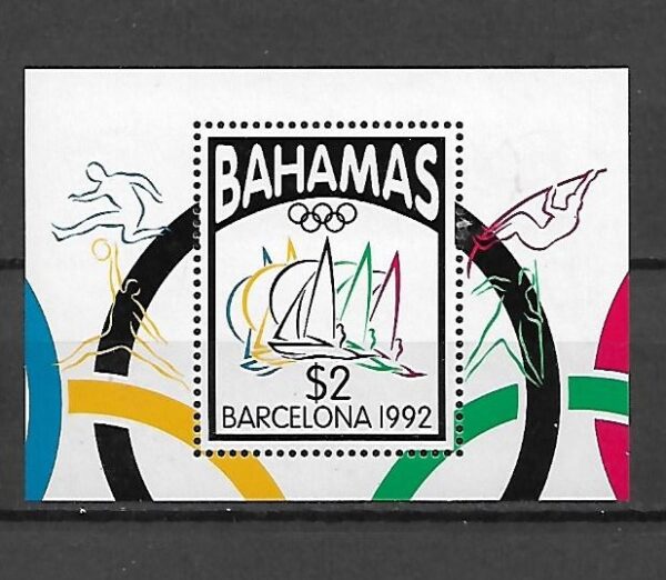 OLIMPIADA LETNIA BAHAMY MI.BL.67**