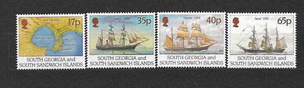 MARYNISTYKA SOUTH GEORGIA MI.239-242**