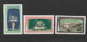 LOT W KOSMOS WIETNAM MI.672-674B**