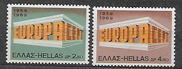 EUROPA CEPT GRECJA MI.1004-1005**
