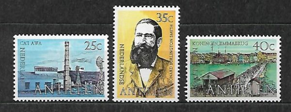 SŁAWNI LUDZIE ANTYLLE HOLENDERSKIE MI.378-380**
