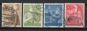 NIEMCY RZESZA MI.850-853 KASOWANY