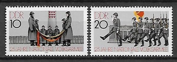 WOJSKO DDR MI.2580-2581**