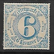 KSIĘSTWO NIEMIECKIE THURN UND TAXIS MI.53*