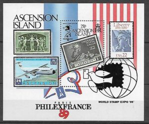 DZIEŃ ZNACZKA ASCENSION MI.BL.19**