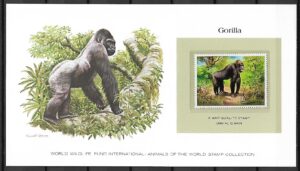 GORYL UMM AL QIWAIN KOLEKCJA ZWIERZĄT ŚWIATA NA KARCIE