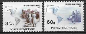 EUROPA CEPT ALBANIA MI.2510-2511**